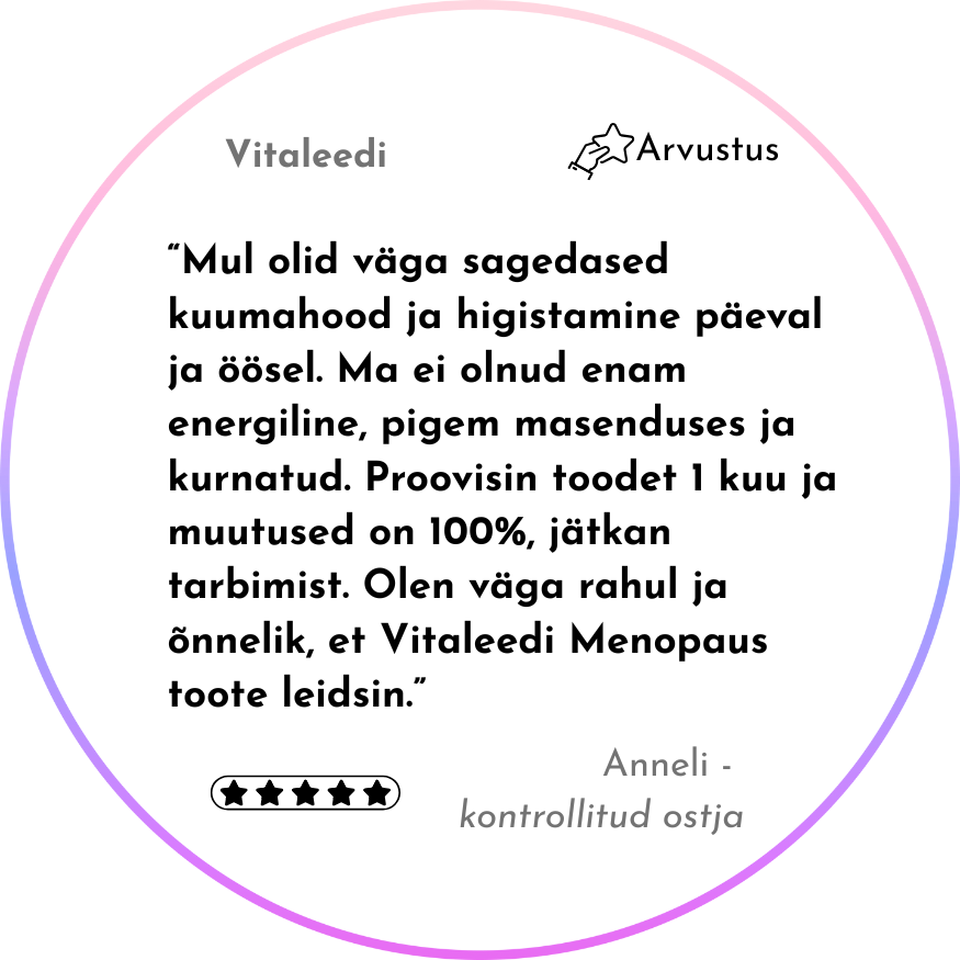 Vitaleedi menopausi kapslid